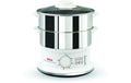 Tefal Edelstahl Dampfgarer 900W. 6 Liter, Timer, Wasserstandanzeige
