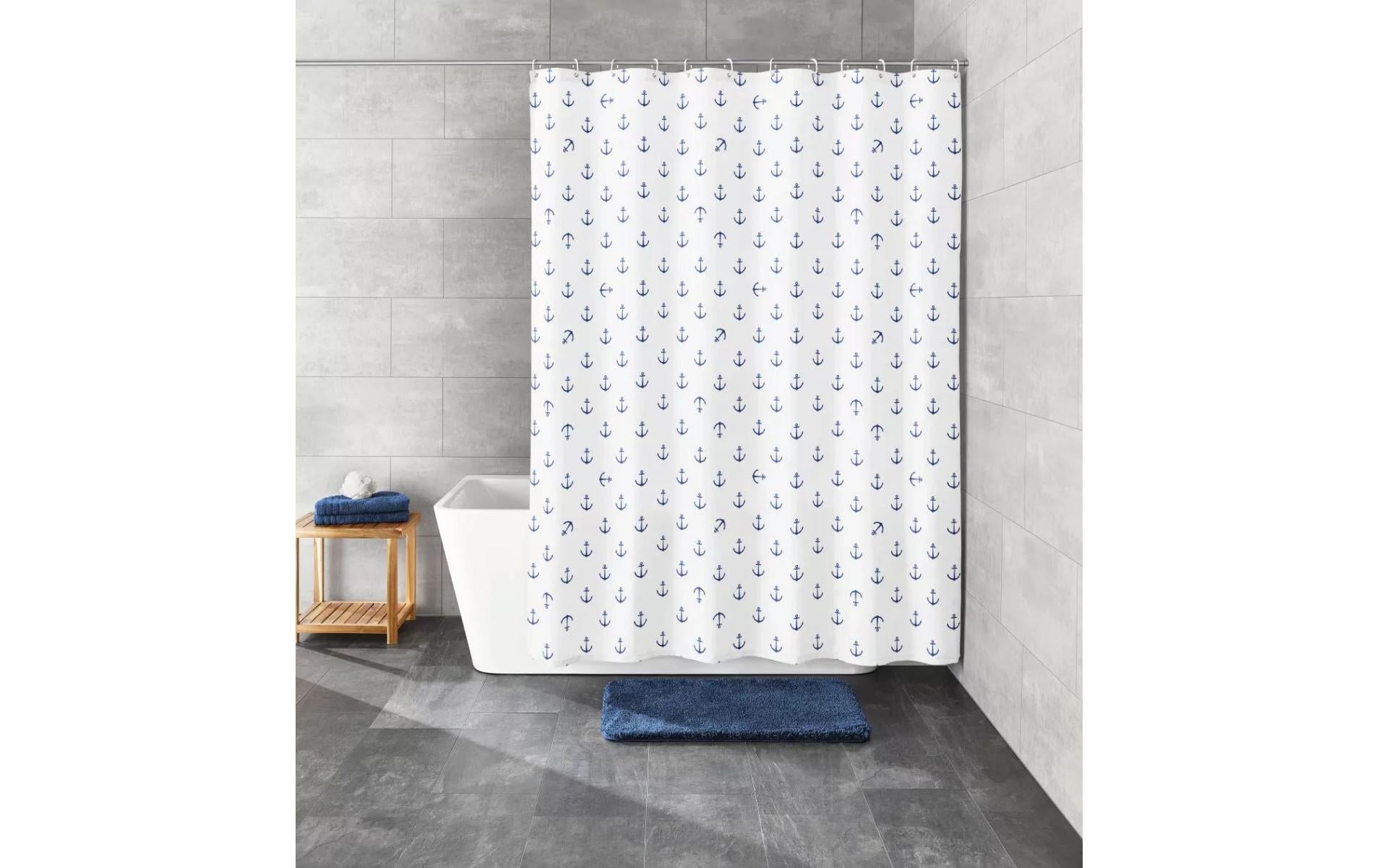 Kleine Wolke Duschvorhang Anchor Länge 200cm, Breite 180cm, Polyester