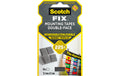 Scotch-Fix Ablösbare Montagequadrate 108-ST64-P / 2,7 mm x 12,7 mm, 64
