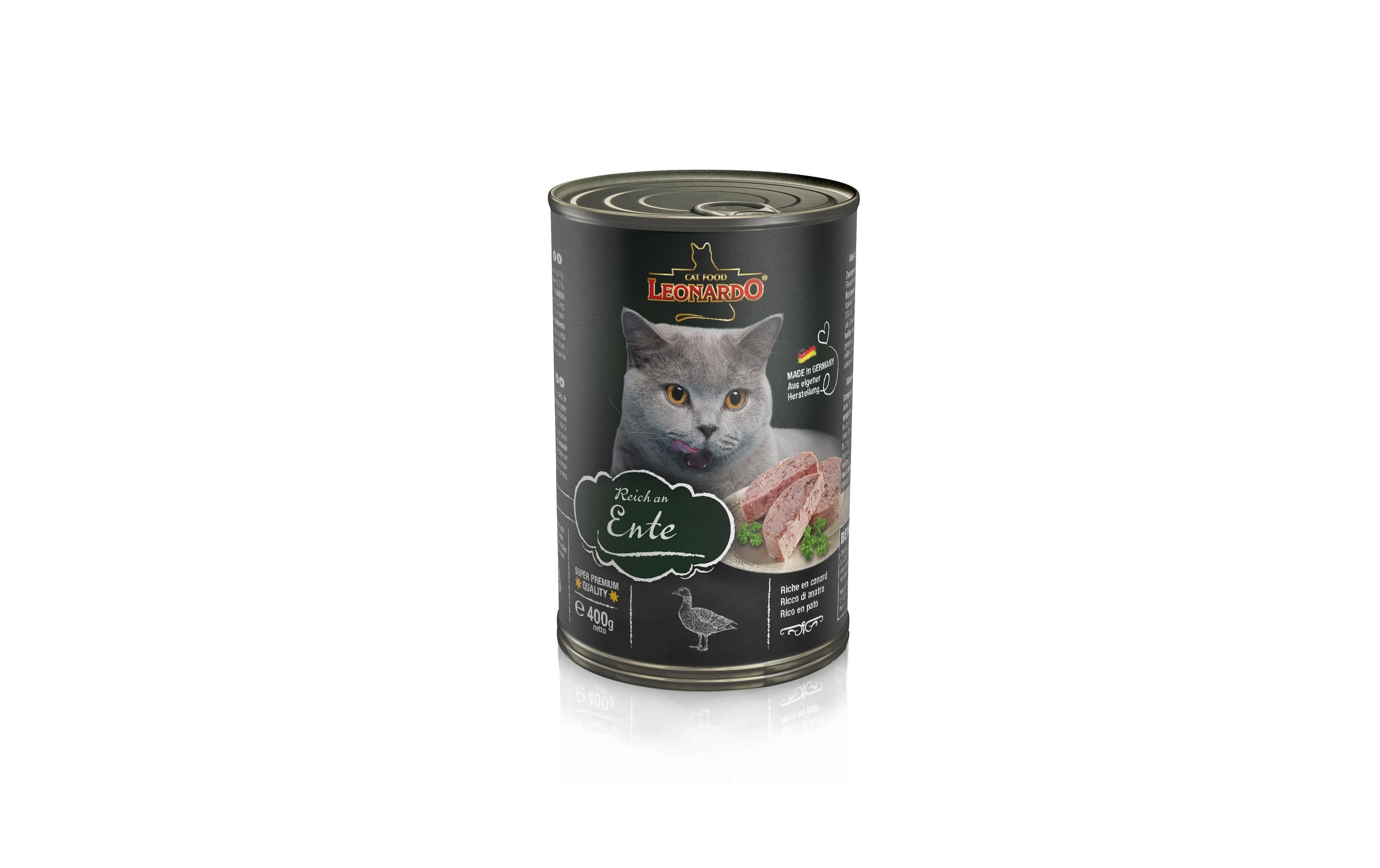 Leonardo Nassfutter Reich an Ente 400 g