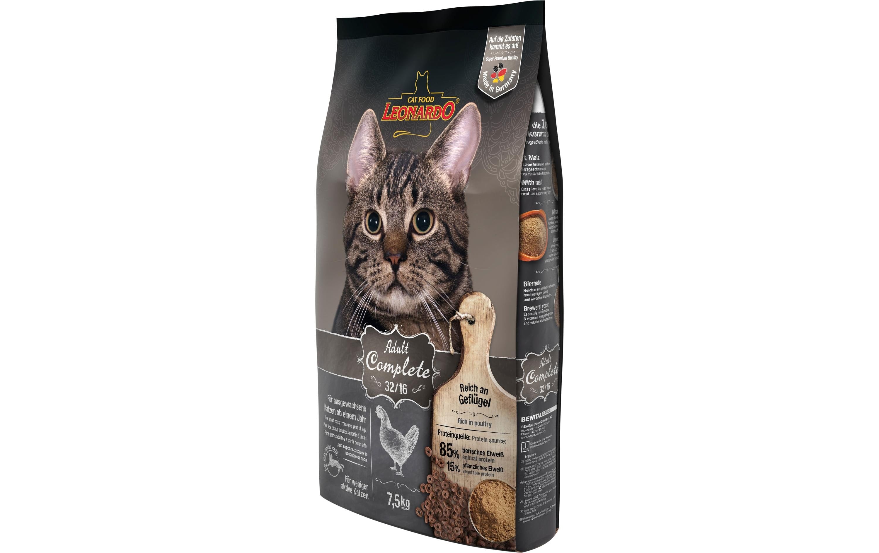 Leonardo Trockenfutter Adult Complete 32/16, 7.5 kg