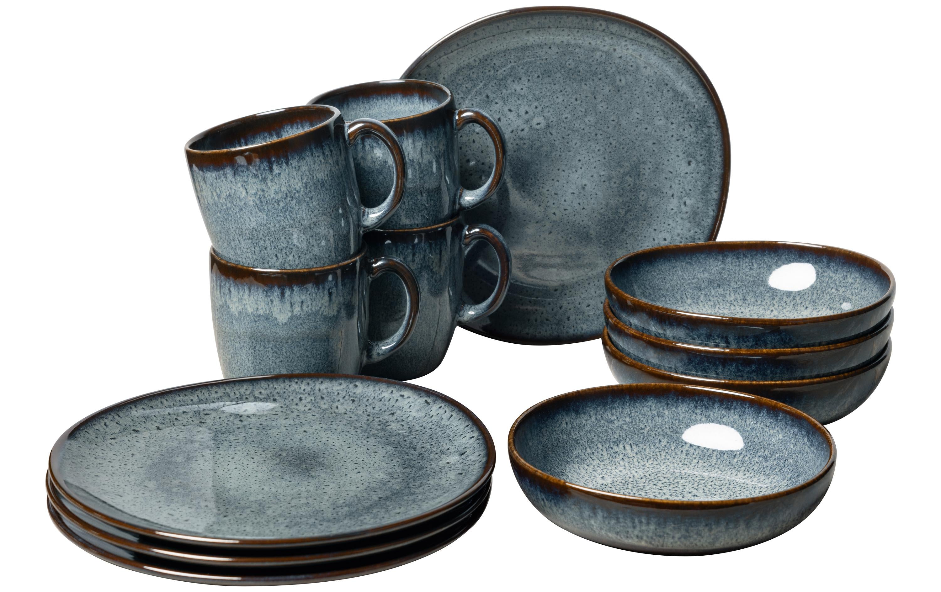 Villeroy & Boch Lave 12tlg Set Steingut