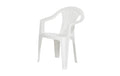 Bica Gartenstuhl weiss 4er SET KIT 56x54x79
