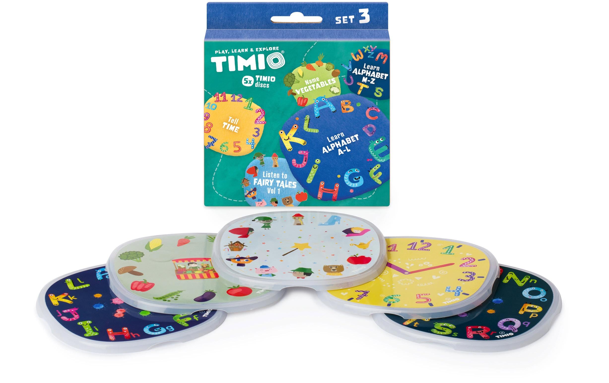 TIMIO Audio Disc 5er Set Set 3 (Relaunch)
