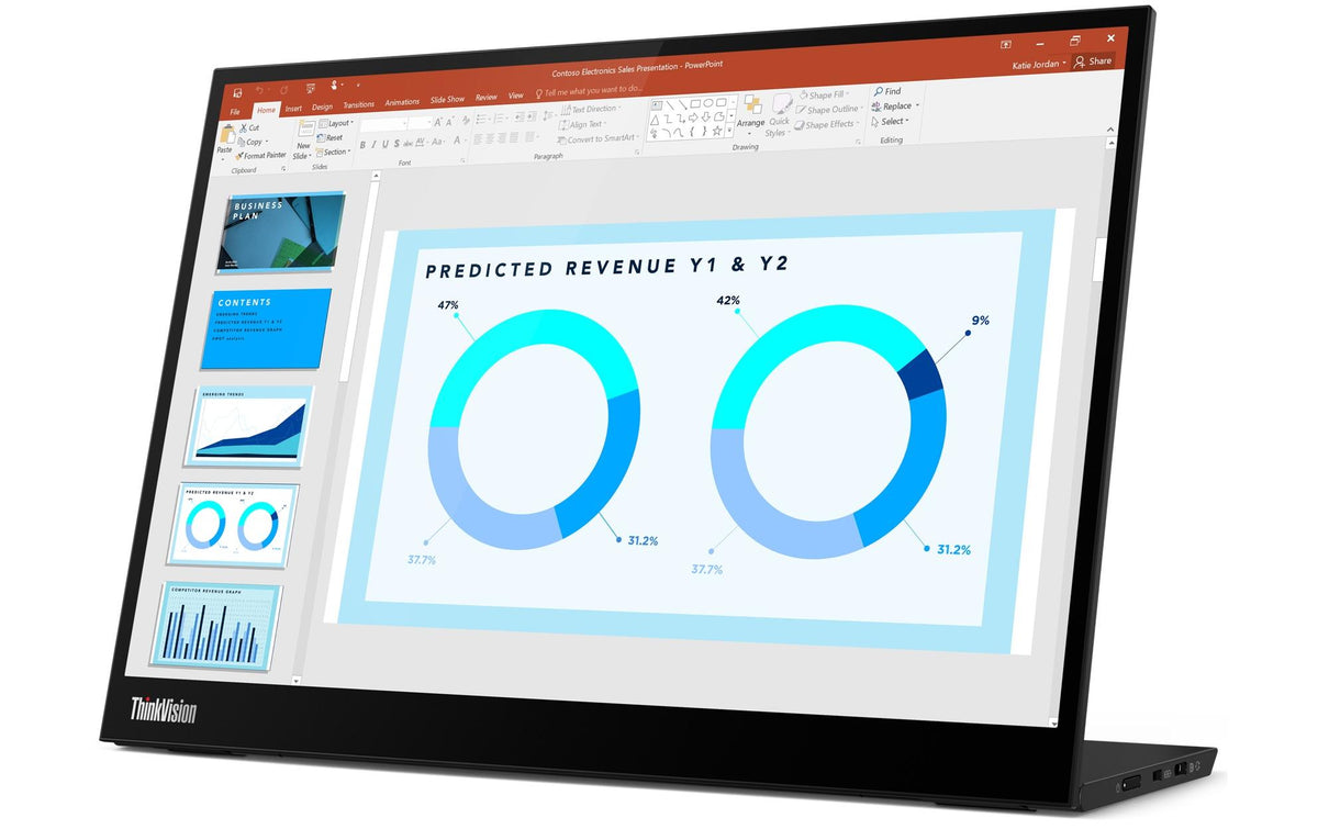 Lenovo TV M14d 14" 16:10, 2240x1400 6ms, 1500:1, 2x USB-C