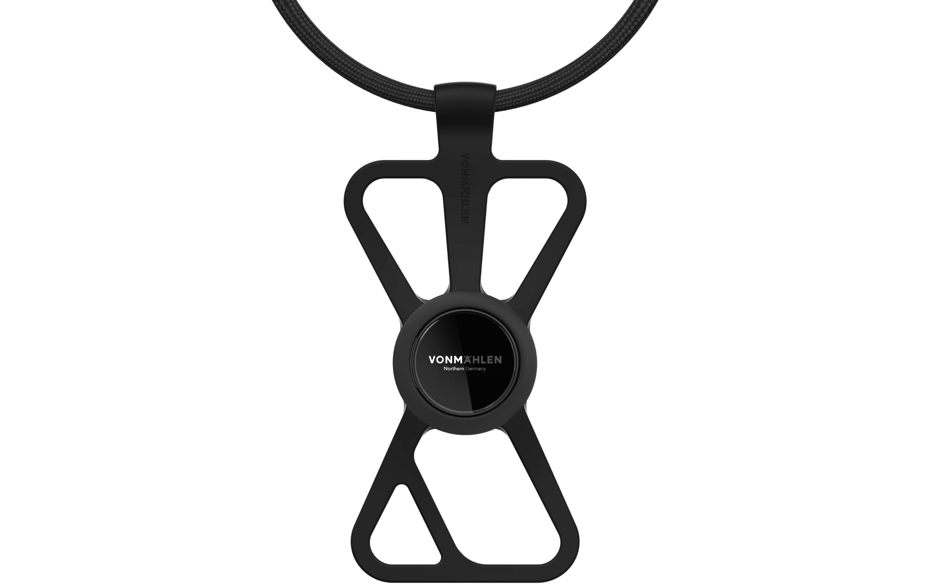 Vonmählen Infinity Plus Black Universelle Handykette + Fingerring