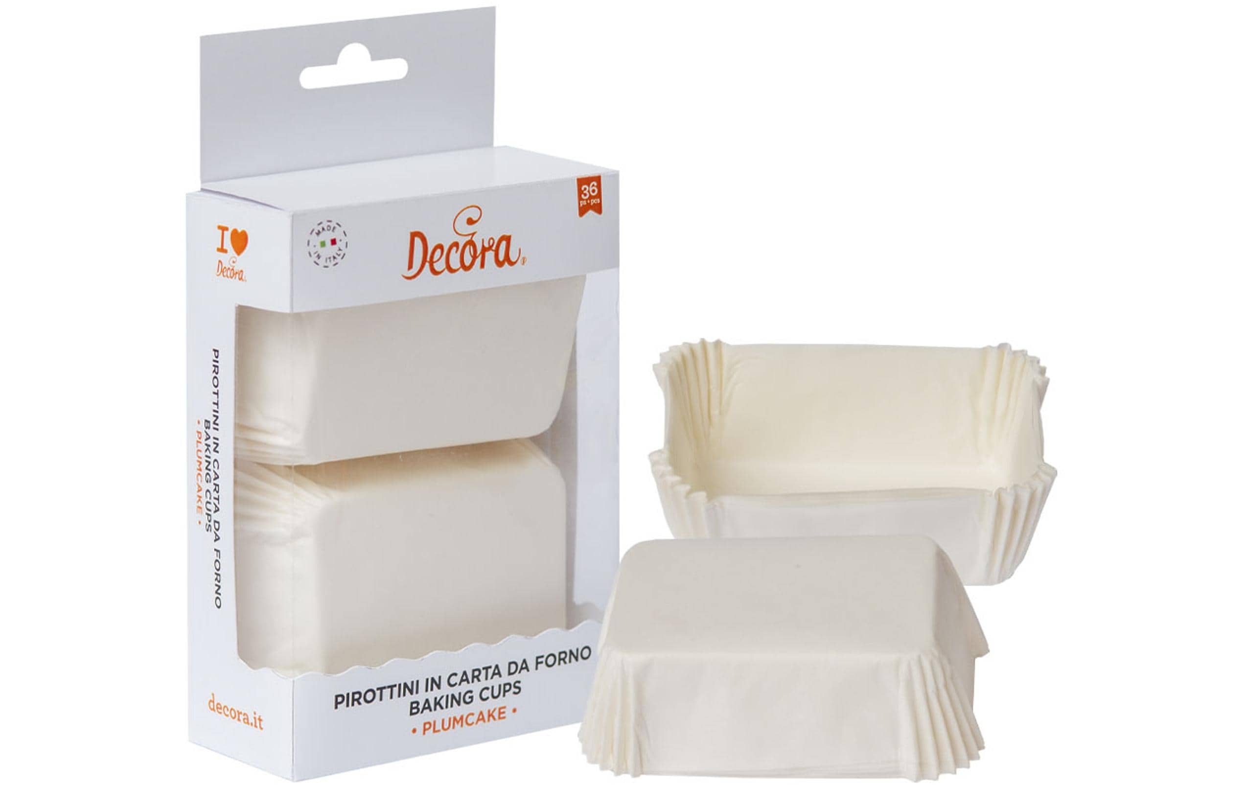 Decora Plum Cake Form 0339880 36 Stück