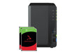 Synology DS223, 2-bay NAS inkl. 2x 8TB HDD Seagate Ironwolf