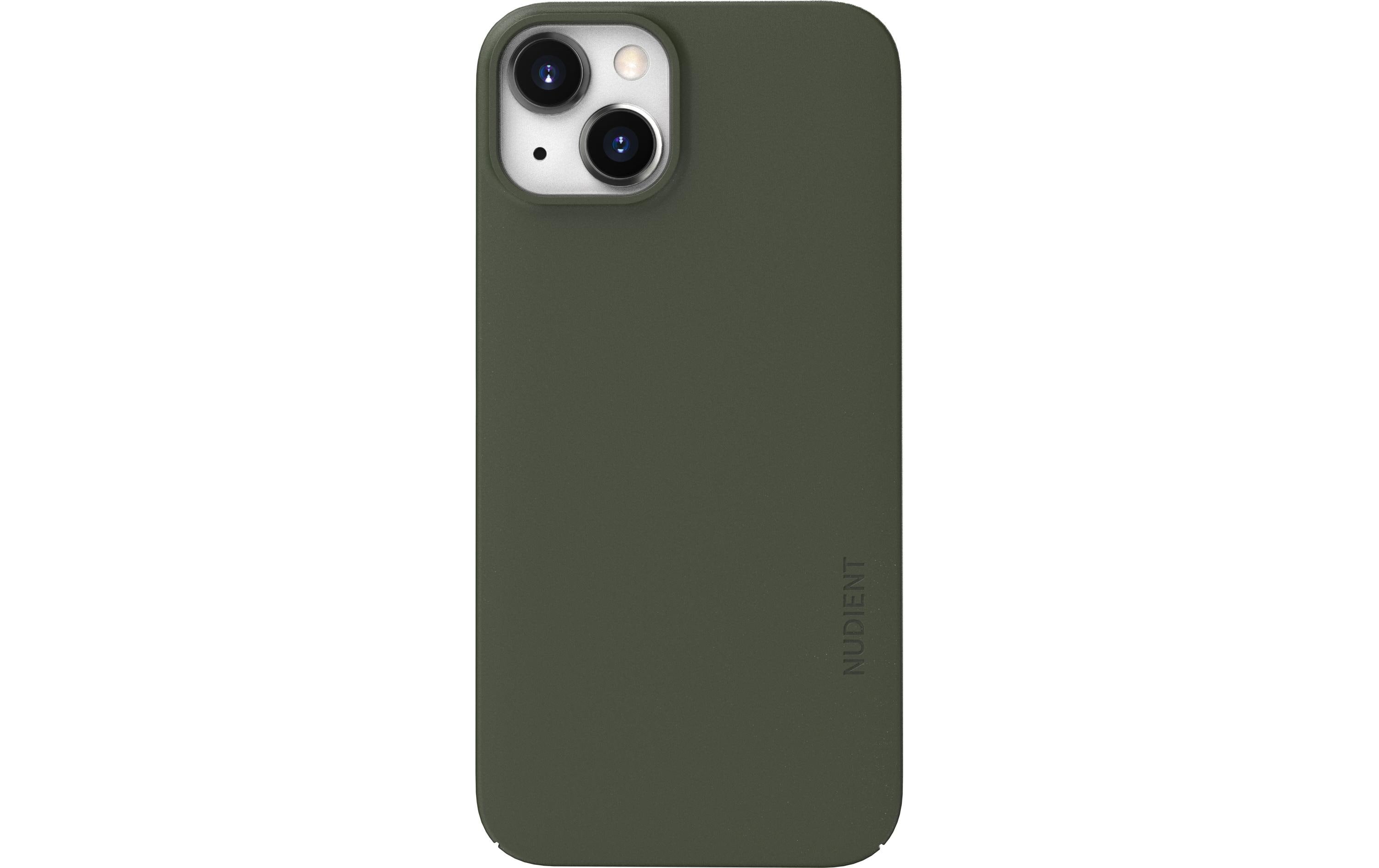Nudient Thin Case Magsafe Pine Green fürs iPhone 13