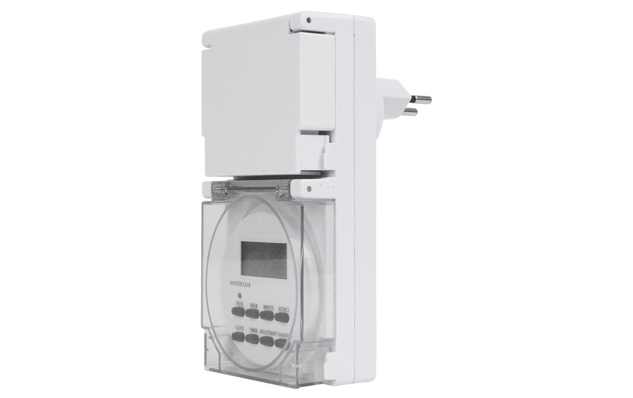 Steffen Timer Digital T13/T13 IP55 10 Programme, Sommerzeit, Zufall, Display