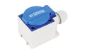Steffen Aufputz-Steckdose T13 IP20, blau