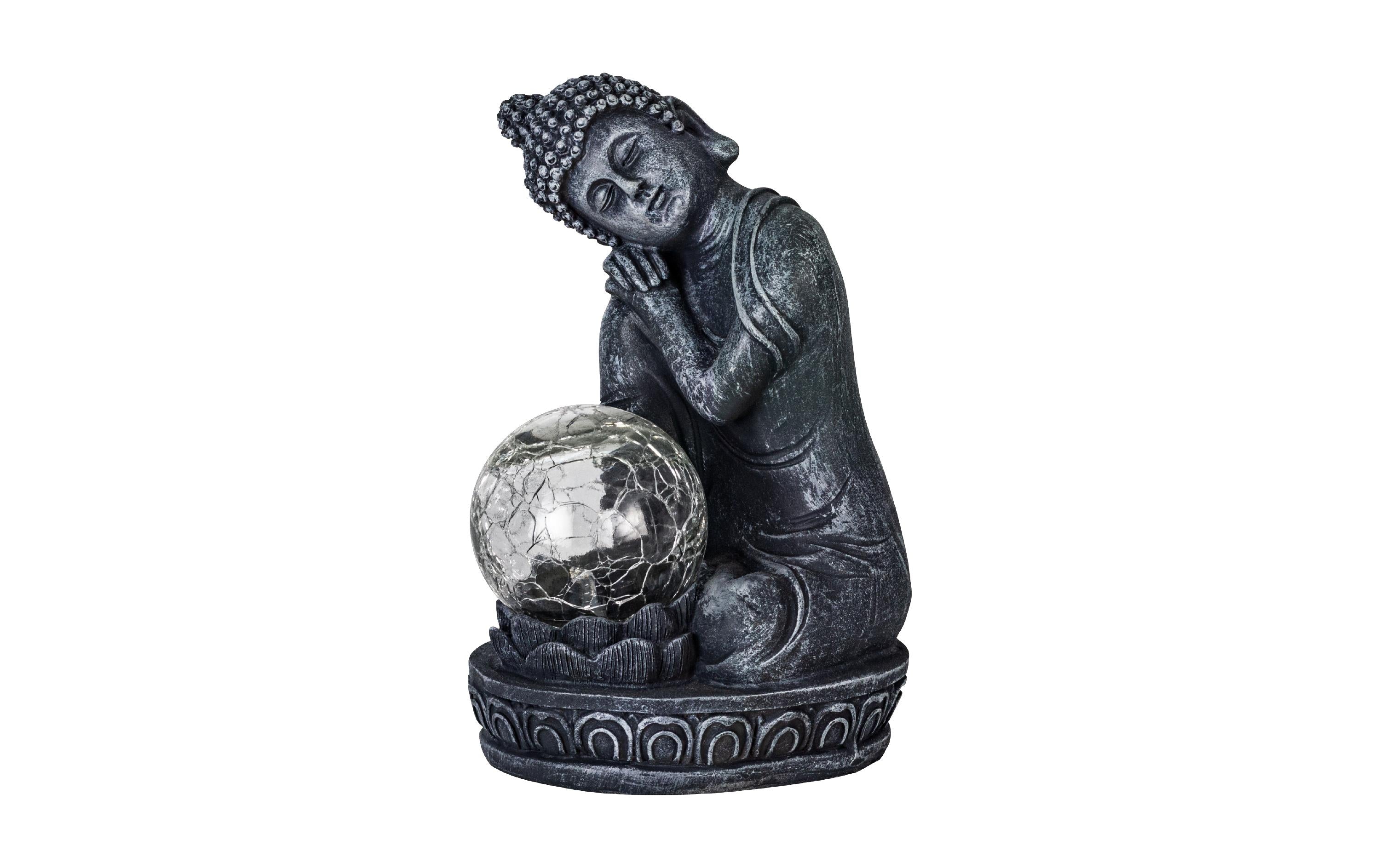 EGLO SOLAR Buddha grau Solar / inkl. 1x LED 0,06W, Solar