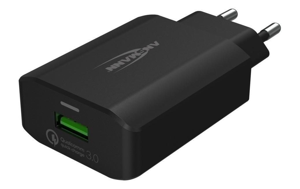 Ansmann USB-Ladegerät Home Charger HC218PD, schwarz