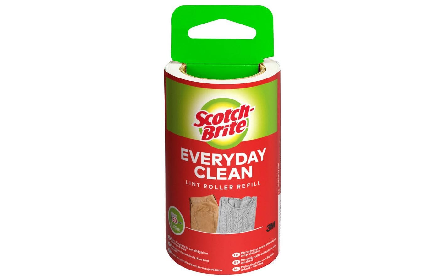 3M Scotch-Brite Ersatzrolle Kleiderroller 30 Blatt, zu Kleiderroller