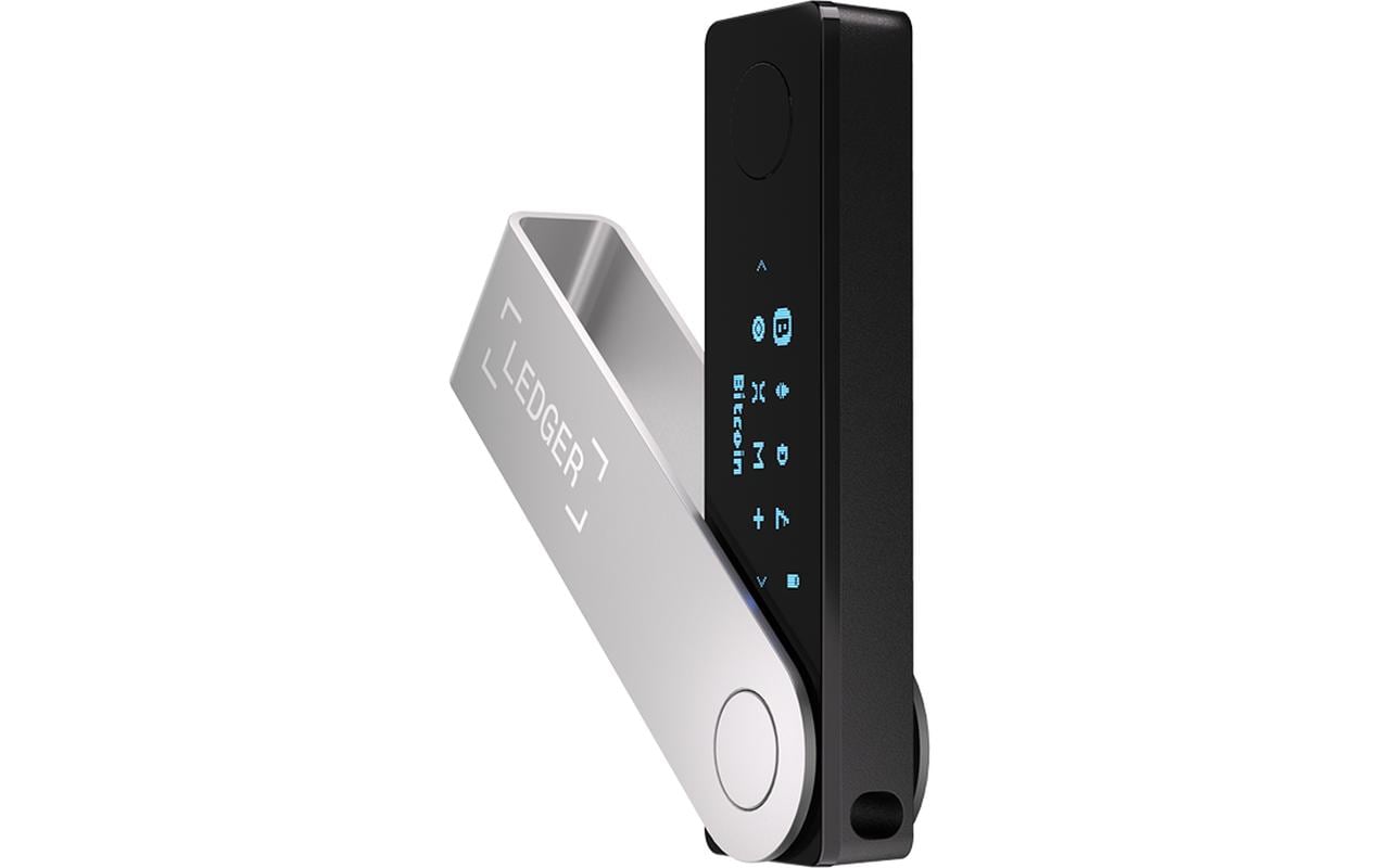 Ledger Nano X - Schwarz Hardware Crypto Wallet