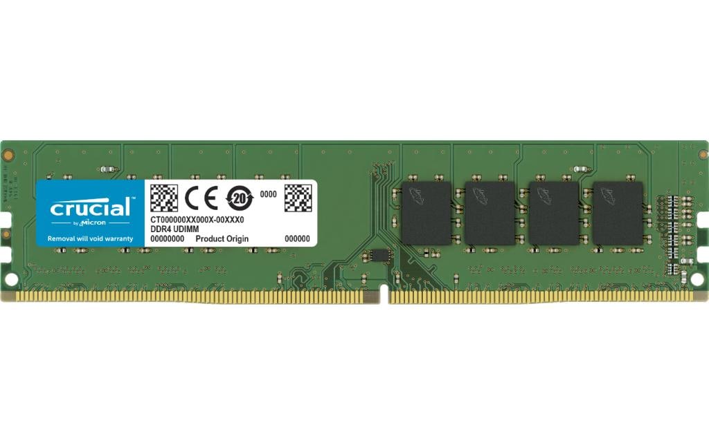 Crucial DDR4 16GB 3200MT/s Non-ECC CL22, 1.2V, 288Pin