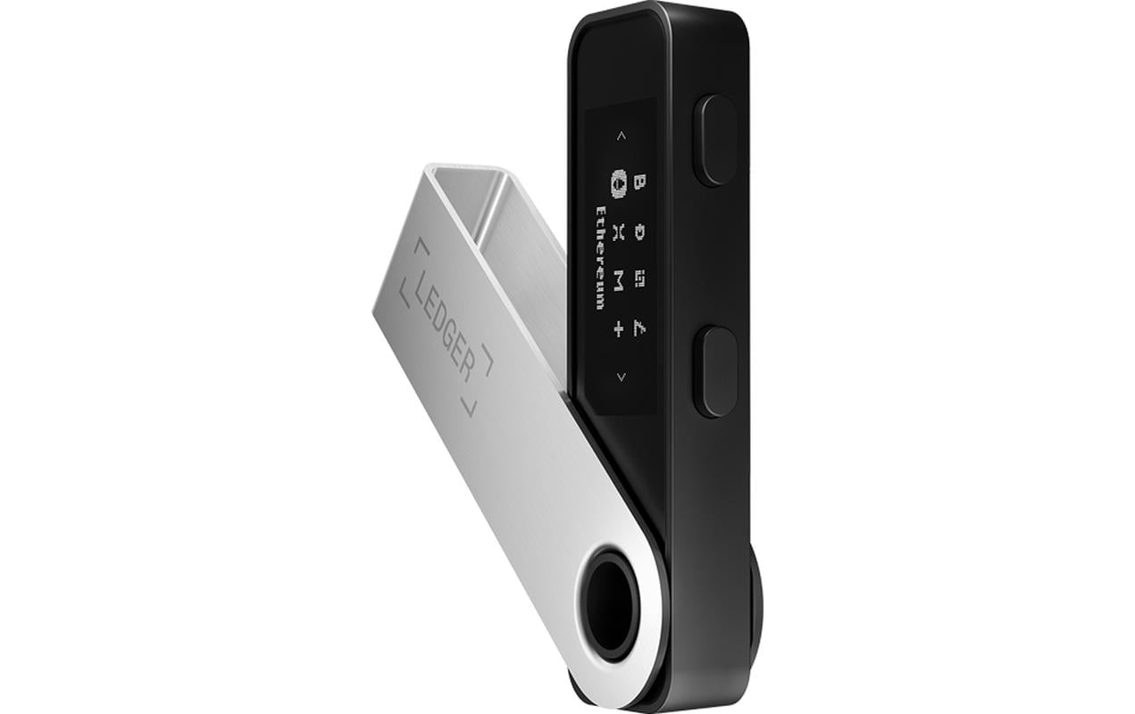 Ledger Nano S Plus - Schwarz Hardware Crypto Wallet