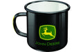 Nostalgic Art Emaille Becher John Deere 1 Stk, 8x8 cm, 360 ml