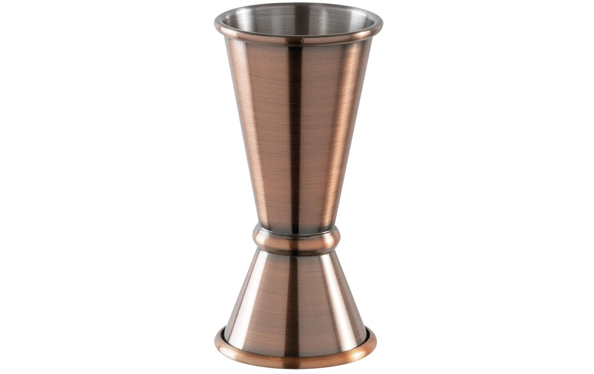 Paderno Cocktail Doppelmass Antique 40/20ml, D 4cm, H 11cm
