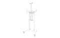 Neomounts AFL-875WH1 Video Kit zu FL875WH1, weiss