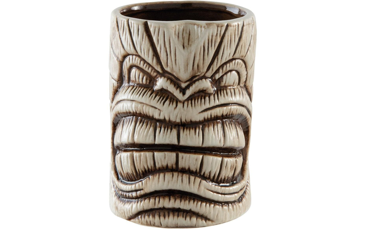 Paderno Tiki Becher 560ml 8.8x12.5cm, braun, Keramik