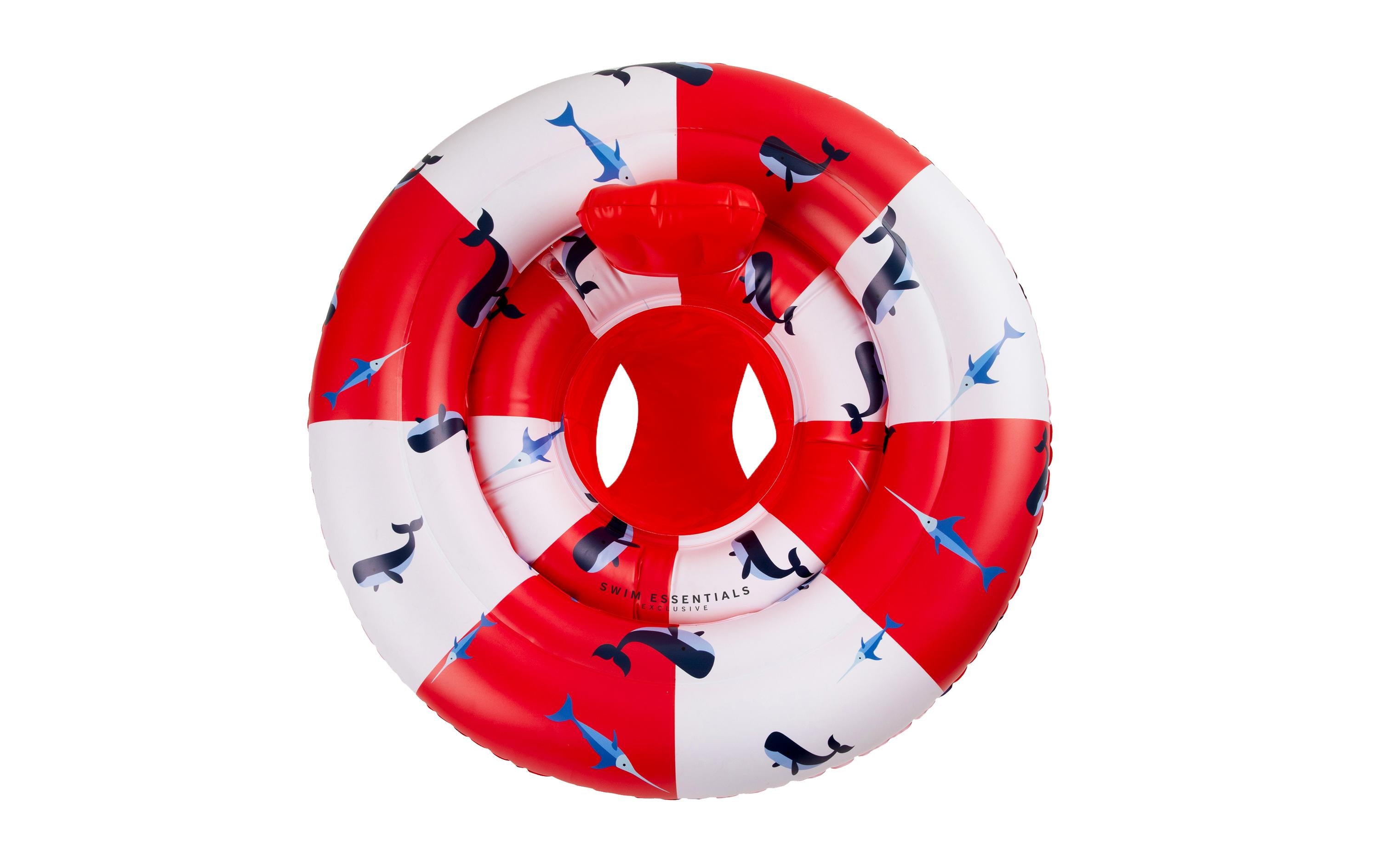 Swim Essentials Schwimmsitz 0-1 Jahre Red-White Whale