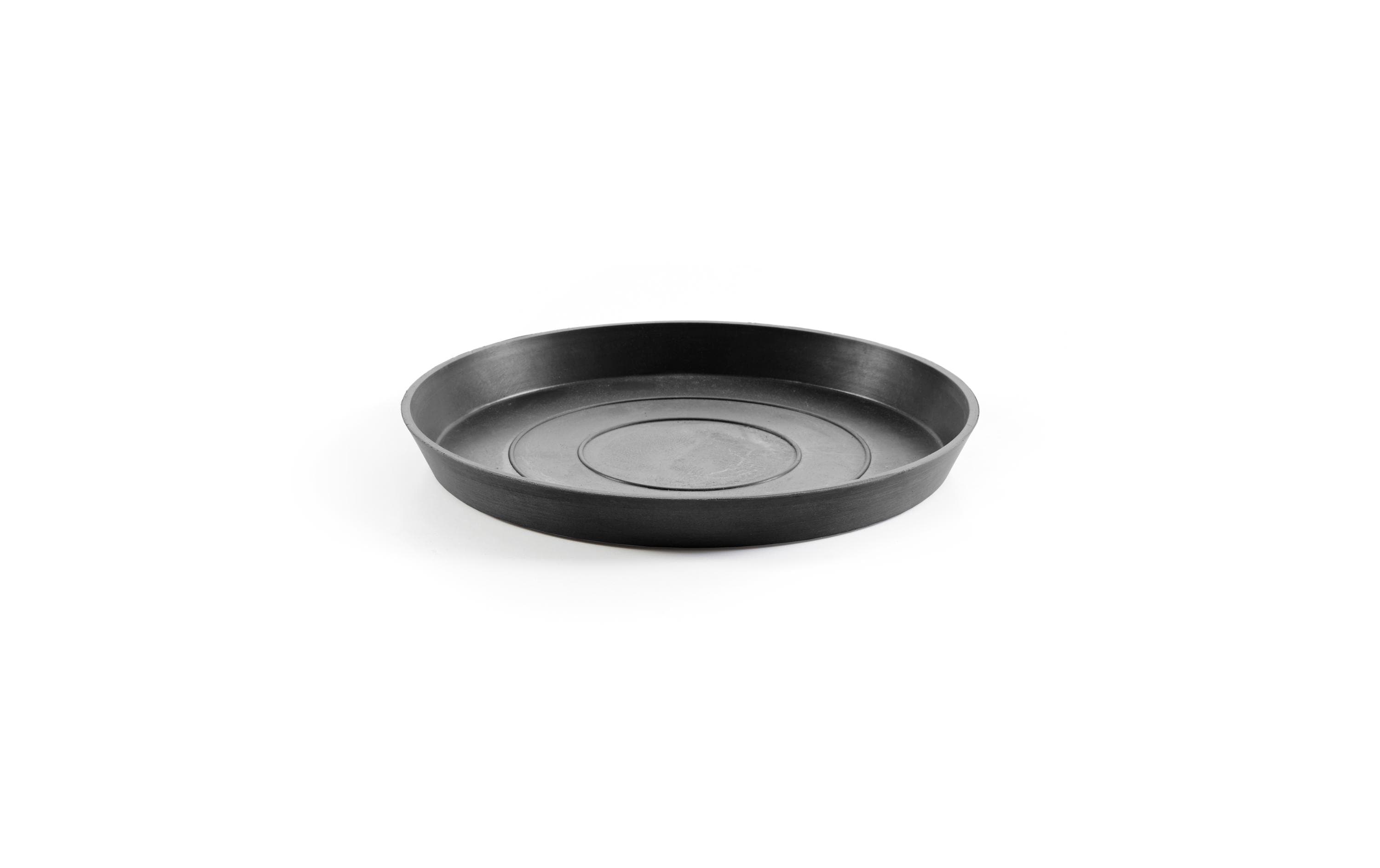 Ecopots Unterteller rund 40 dunkelgrau
