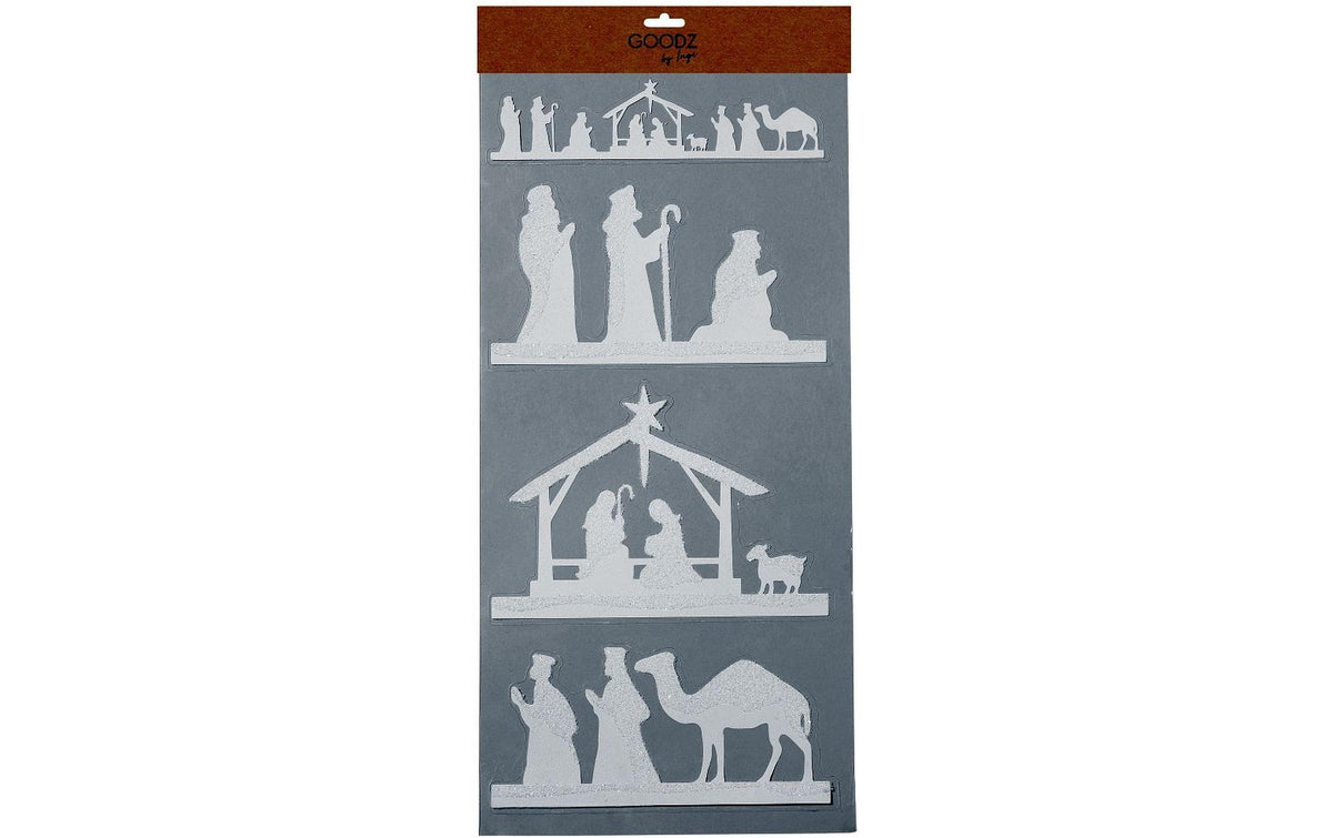 Inge Fensterbild Heilige Familie Kunststoff, 49 cm