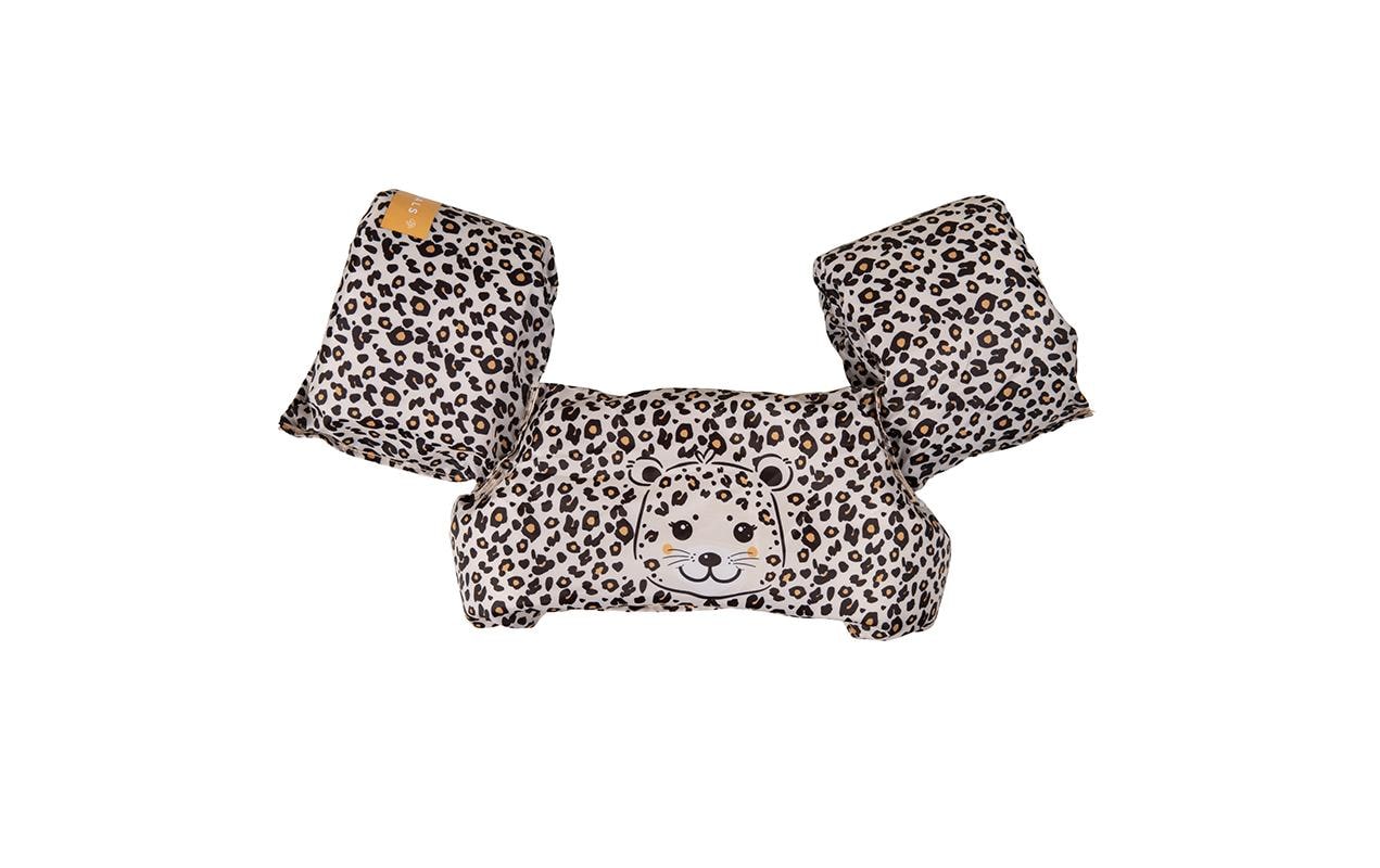 Swim Essentials Schwimmflügel-Gurt 2-6 J. Beige Leopard