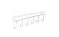 Yamazaki Unter-Regal Utensilienaufhänger Tower weiss 26x1.5x6.5 cm, Metall