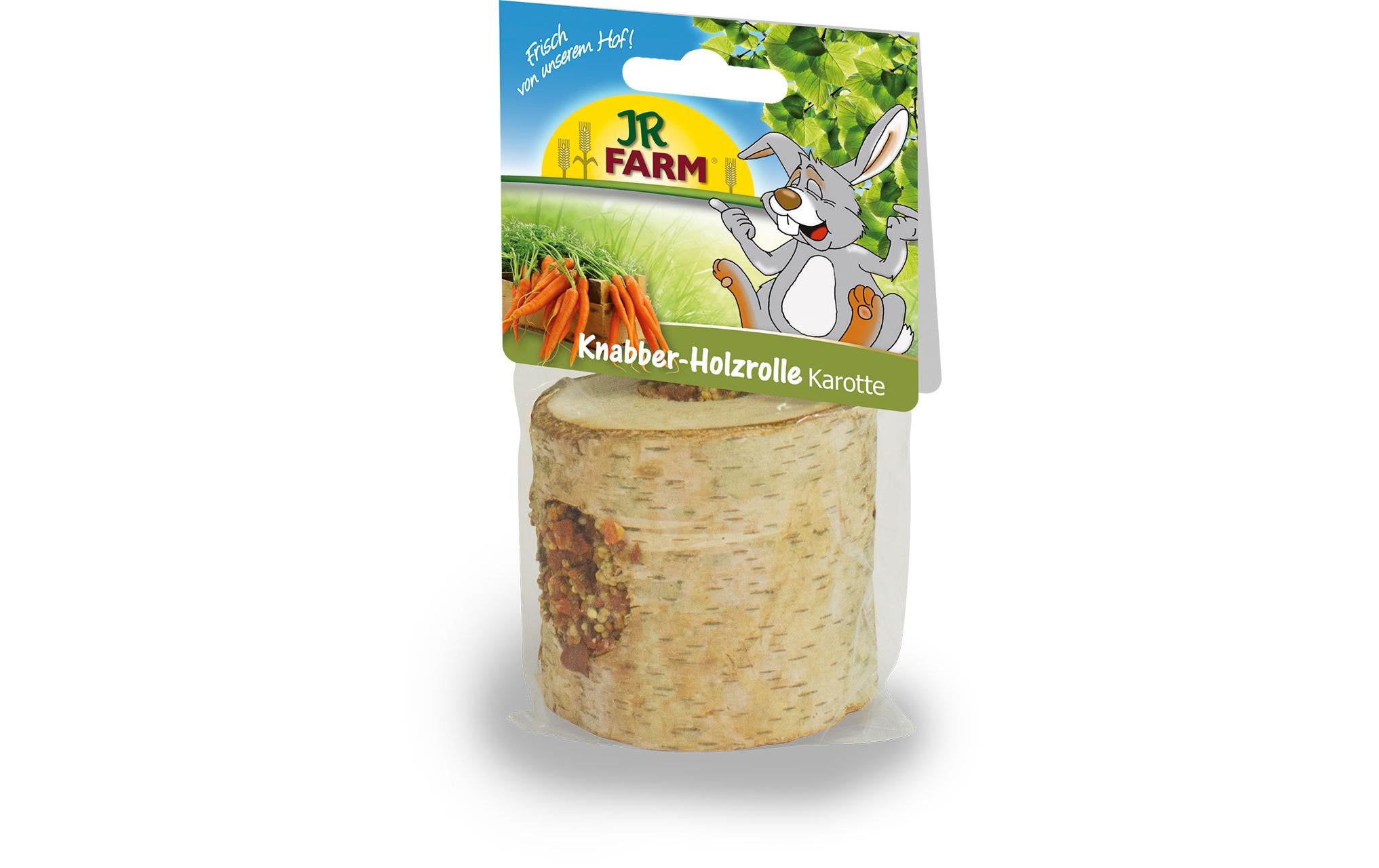 JRFarm Knabber-Holzr. Karotten 150g