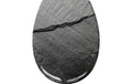 Kleine Wolke Toilettensitz Slate Grösse: 37x45cm, Duroplast