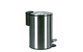 Kleine Wolke Treteimer Silence Chrom Metall, 3 Liter, Soft Close