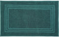 Kleine Wolke Frottiervorleger Lodge Smaragd 100% Baumwolle, 50x80cm, waschbar 60 Grad