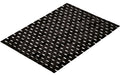 Kleine Wolke Holzmatte Palito Schwarz 100% Bambus, Höhe 5mm, 50 x 70 cm