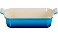 LE CREUSET AUFLAUFFORM 32cm Durchmesser 32cm, azure