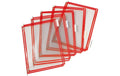 Tarifold Sichttafel t-display rot, 10 Stk