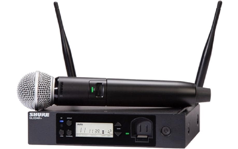 Shure GLXD24R+E/SM58-Z4 Handsender System mit SM58