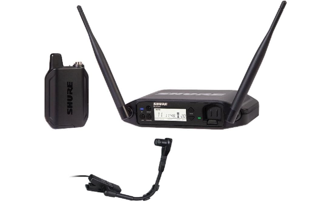 Shure GLXD14+E/B98-Z4 mit BETA 98H/C Schwanenhals