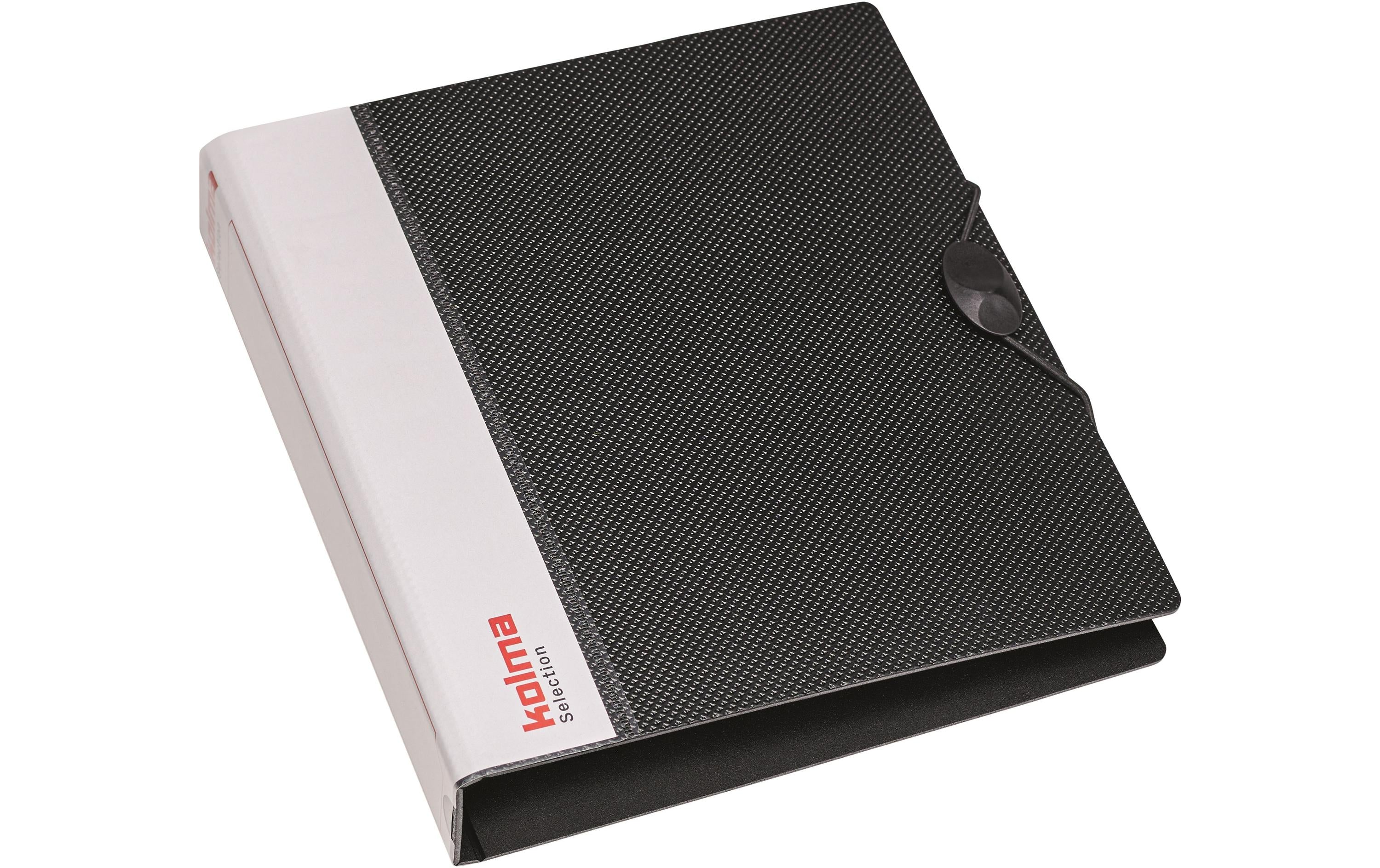 Kolma Ringbuch Selection A5 2 Ring-Mechanik Füllhöhe 3 cm, schwarz