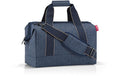 Reisenthel Schultertasche Allrounder M 18 l herringbone dark blue, 44 x 33.5 x 24 cm
