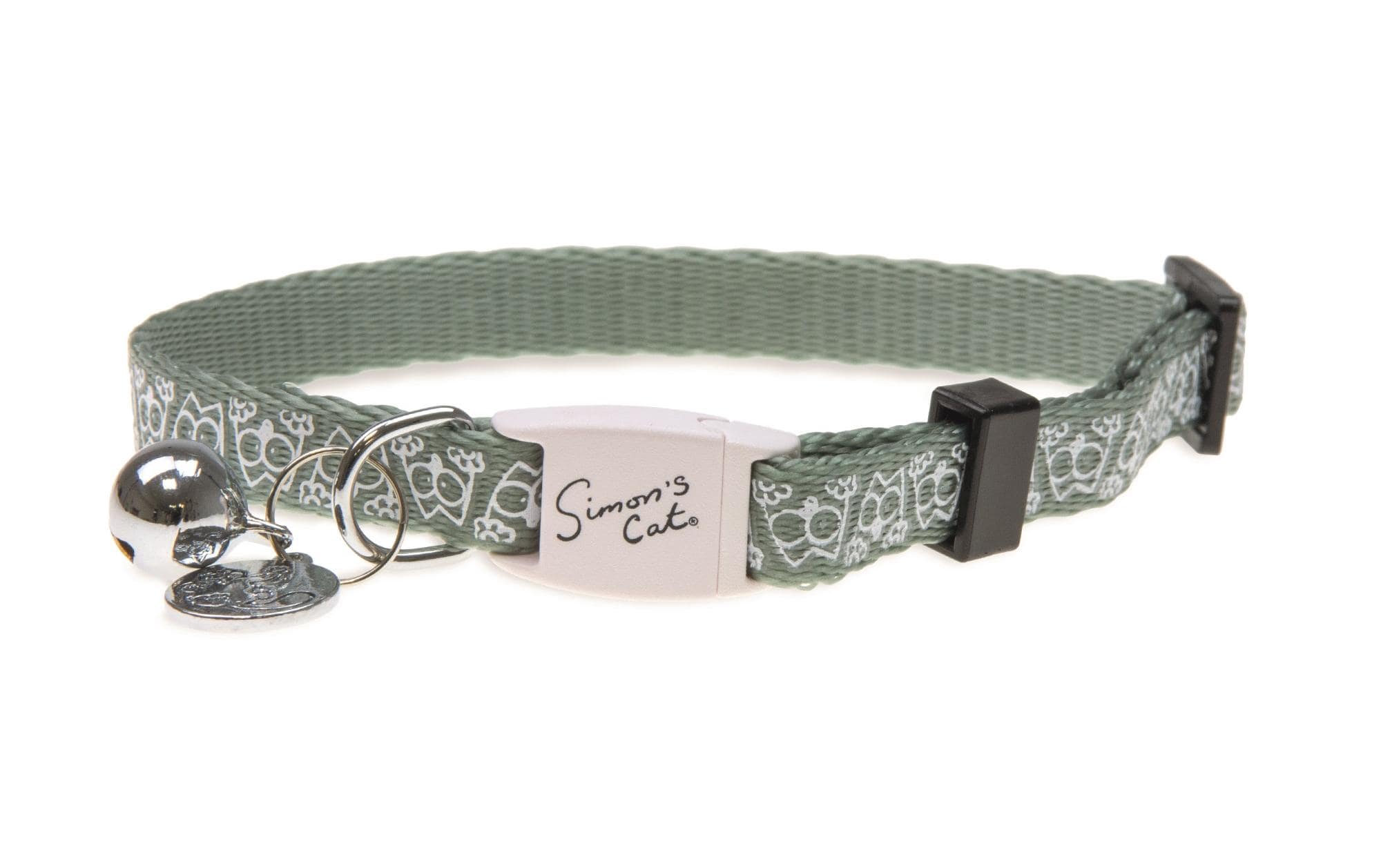 Simons Cat Katzenhalsband Grün 20-30 cm x 10mm
