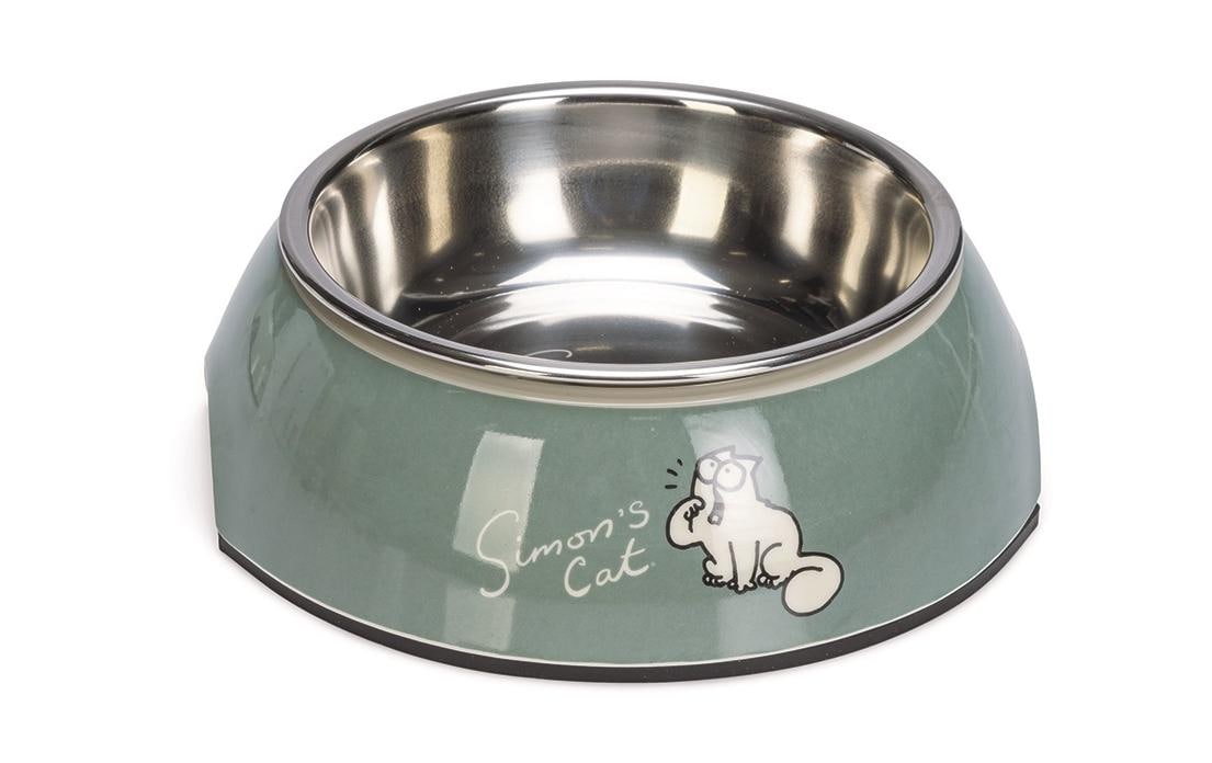 Simons Cat Katzennapf Grün 14x14x4.5cm, 160ml