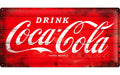 Nostalgic Art Schild Coca Cola Metall, 25x50 cm