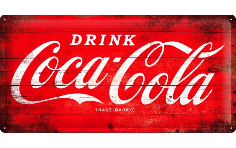 Nostalgic Art Schild Coca Cola Metall, 25x50 cm
