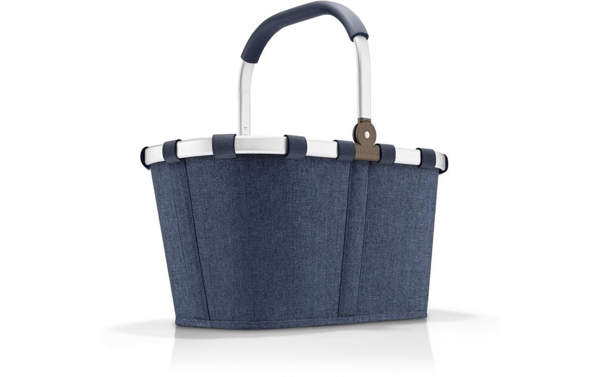 Reisenthel Einkaufskorb carrybag 22 l frame herringbone dark blue