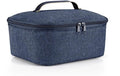 Reisenthel Kühltasche coolerbag M pocket herringbone dark blue