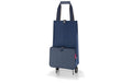 Reisenthel Einkaufstrolley foldabletrolley herringbone dark blue, 30l, 29 x 66 x 27 cm
