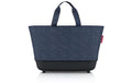 Reisenthel Schultertasche shopper e1 herringbone dark blue