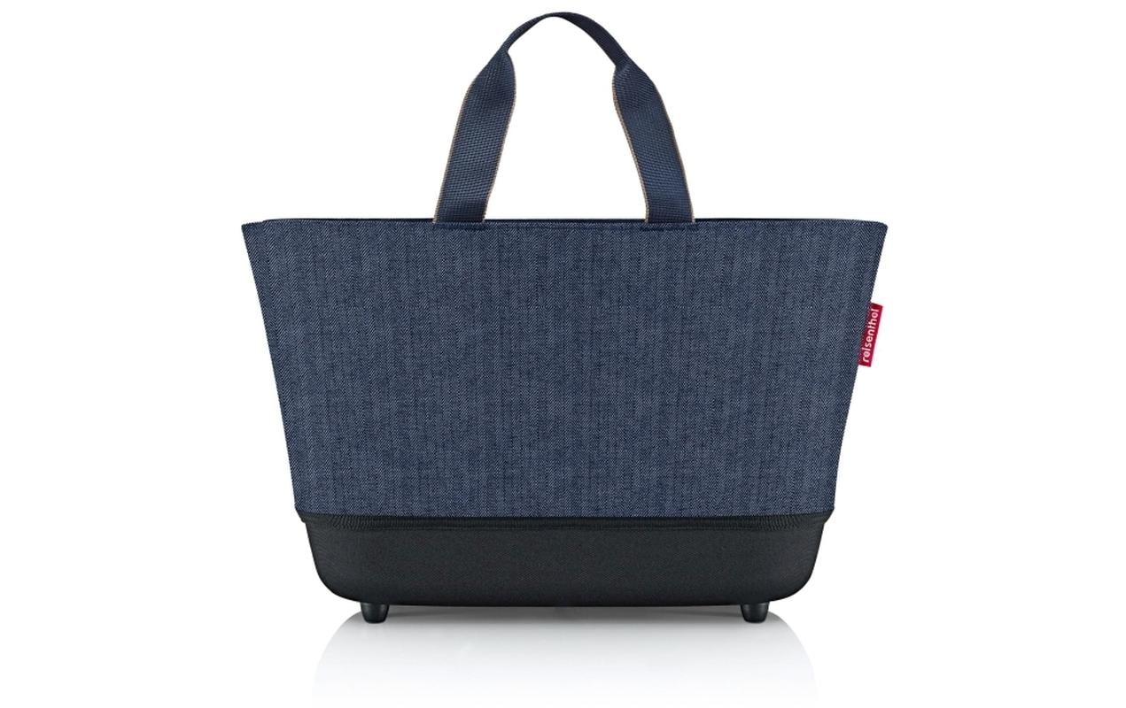 Reisenthel Schultertasche shopper e1 herringbone dark blue